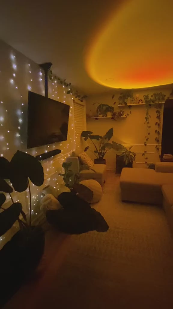 Lunovia Sunset Lamp ambiance salon